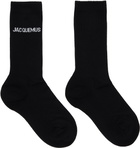 JACQUEMUS Black Les Classiques 'The Jacquemus' Socks
