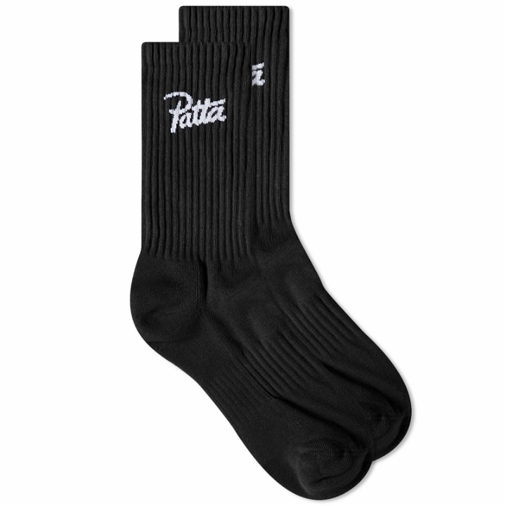 Photo: Patta Men's Basic Sport Socks in Black