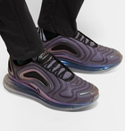 Nike - Air Max 720 Aurora Borealis Rubber-Trimmed Neoprene Sneakers - Purple