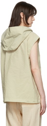 LEMAIRE Khaki Cotton Blouse