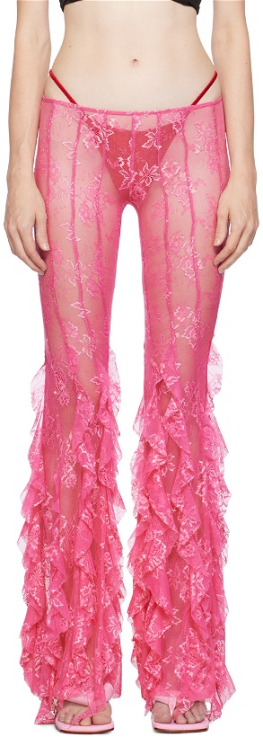 Photo: Poster Girl Pink Rhonda Trousers