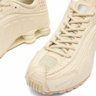 Nike Shox R4 SP Sneaker in Natural/Metallic Silver