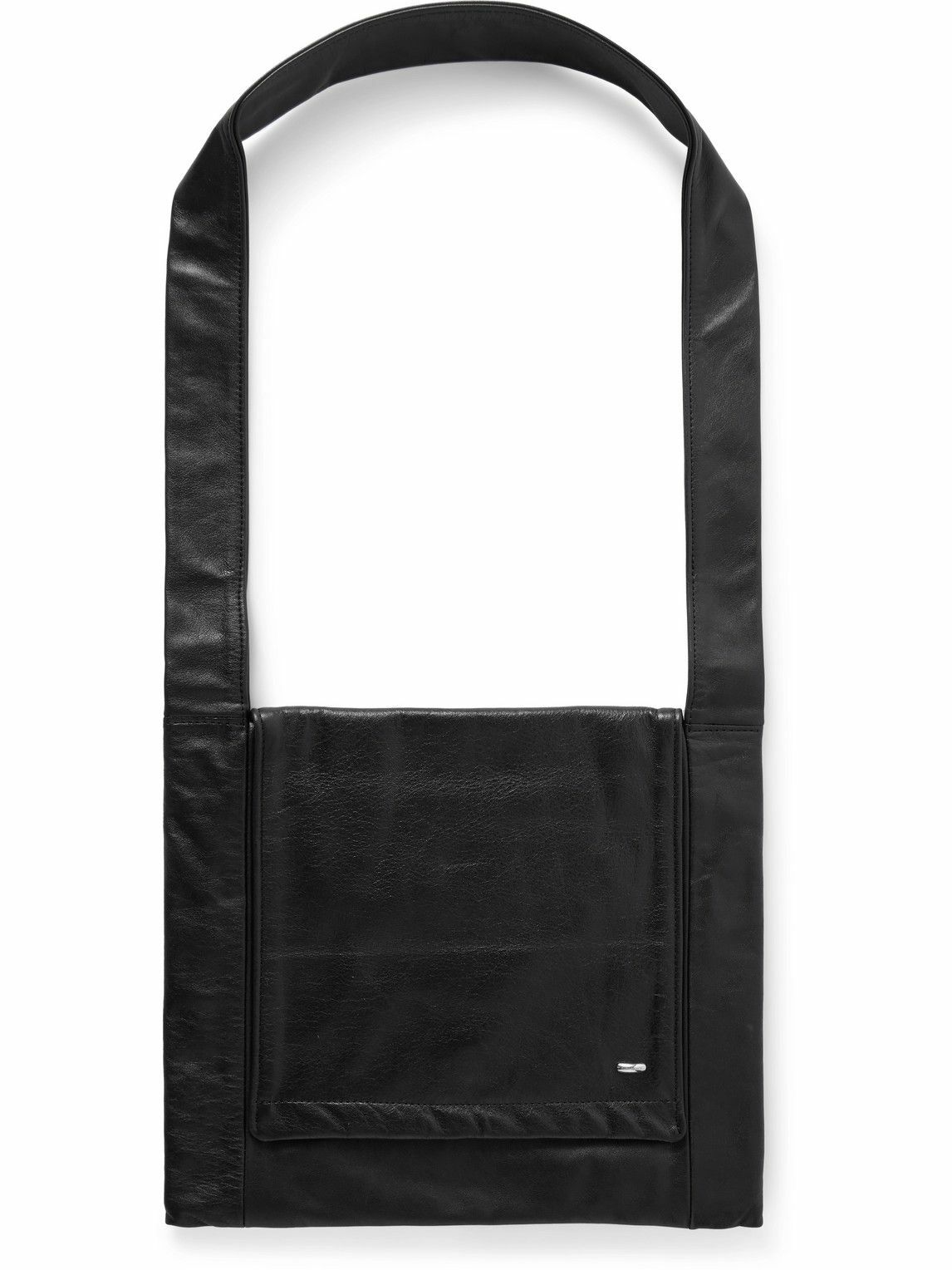Our Legacy - Sub Croc-Effect Leather Tote Bag - Black Our Legacy Our Legacy - Sub Croc-Effect Leather Tote Bag - Black Our Legacy