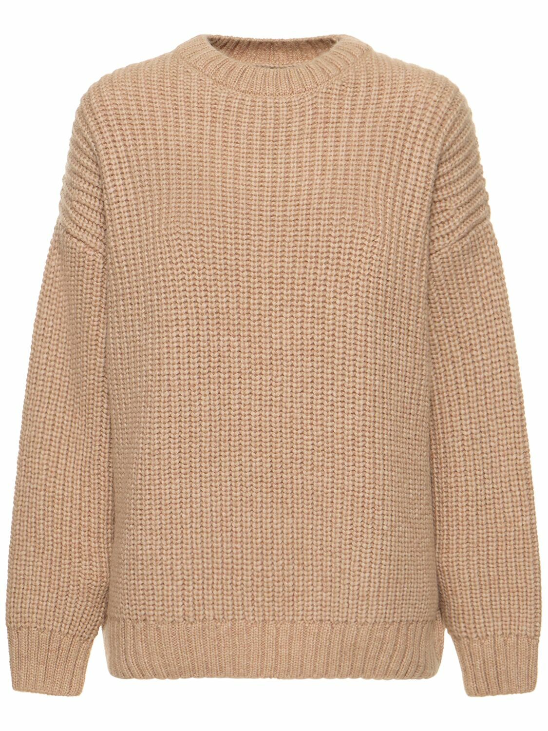 ANINE BING Sydney Wool Blend Crewneck Sweater ANINE BING