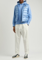 Moncler Gui Quilted Shell Gilet Blue