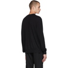Alexander McQueen Black Wool and Mohair Skull Sweater