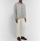 Mr P. - Cotton-Flannel Shirt - Gray