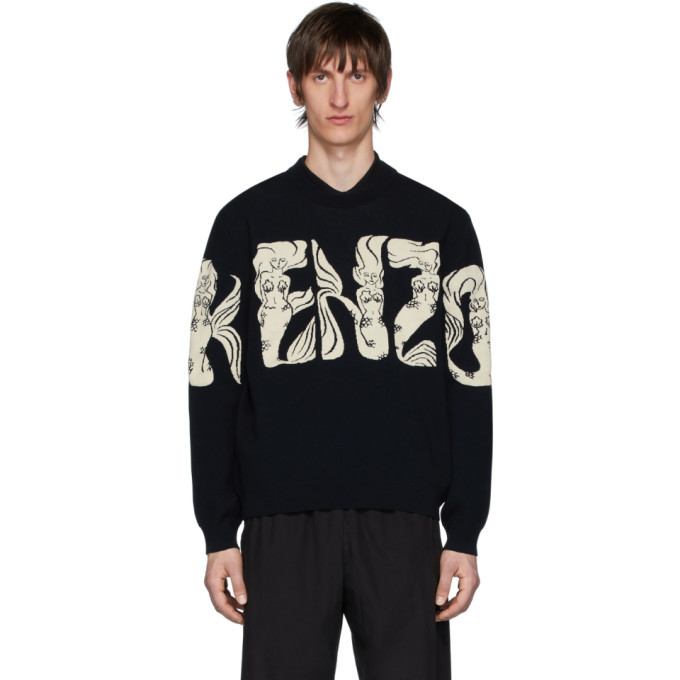 Photo: Kenzo Navy Mermaids Sweater