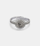 Yeprem Y-Momento 18kt white gold watch with diamonds