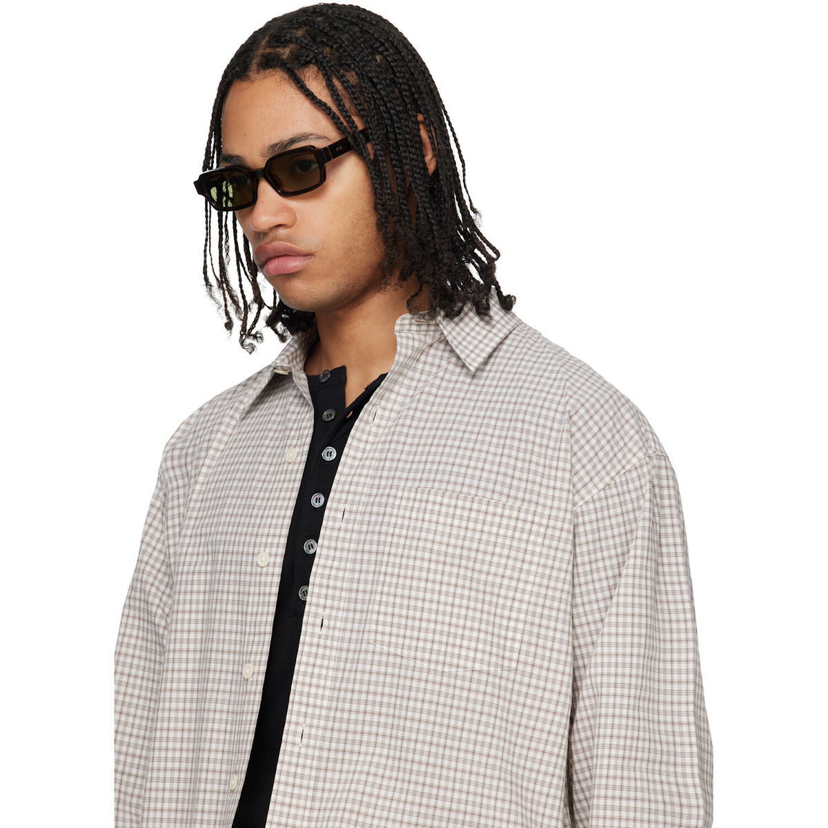 RETROSUPERFUTURE Brown Carino Sunglasses