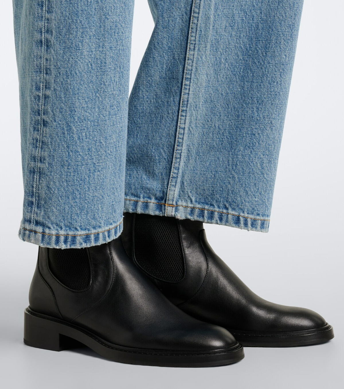 Chloé Alex leather Chelsea boots