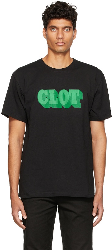 Photo: Clot Black Shadow Logo T-Shirt