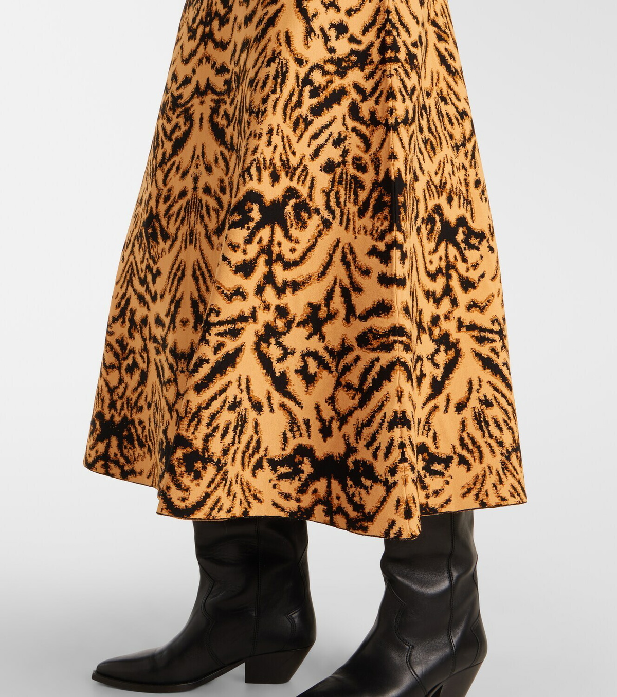 Ulla Johnson Lani jacquard midi skirt