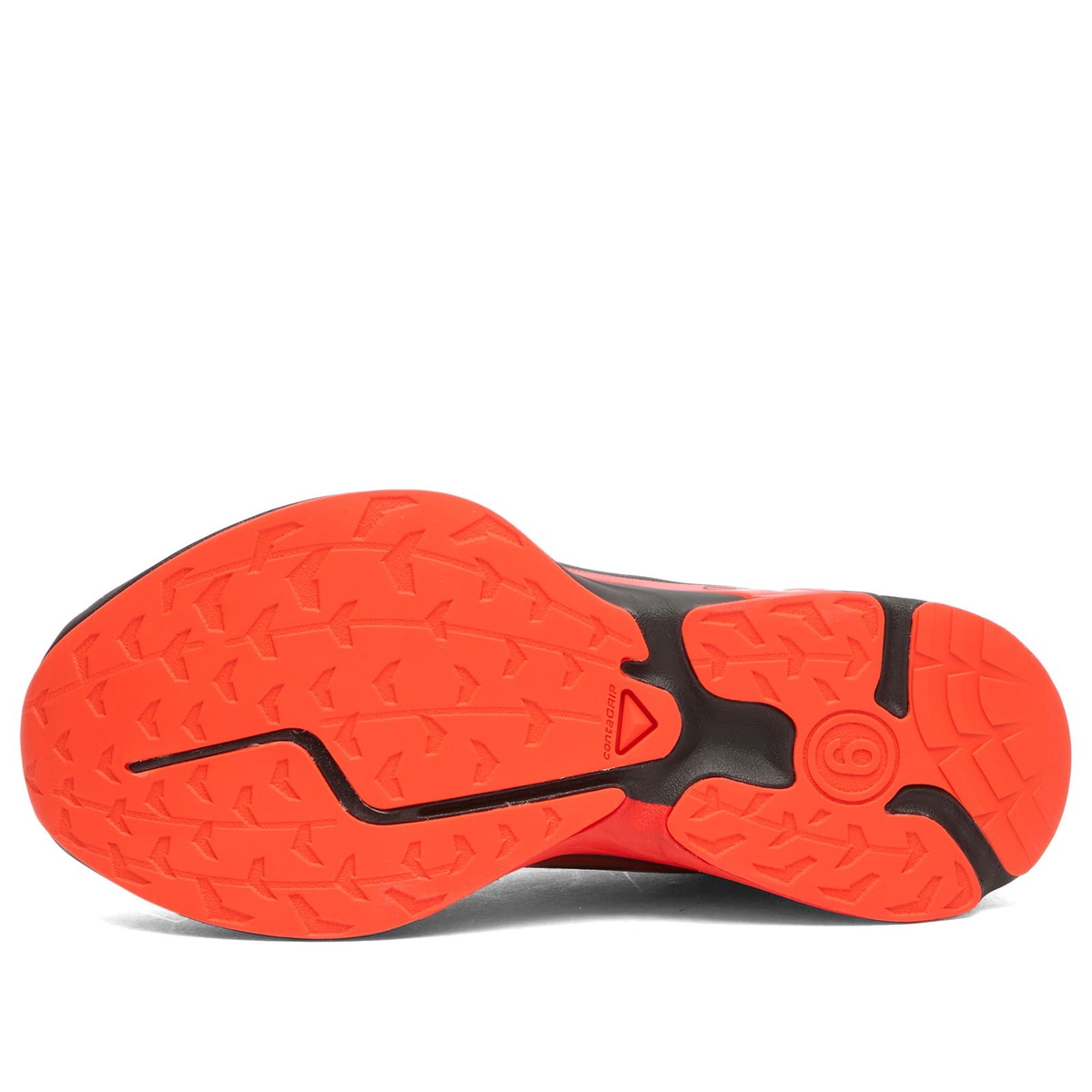 MM6 Maison Margiela Women's x Salomon XT Sneakers in Black/Cherry Tomato/White