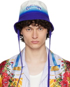 Casablanca Blue Fade Bucket Hat