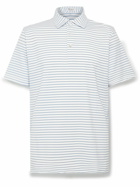 Peter Millar - Drum Striped Tech-Jersey Golf Polo Shirt - White
