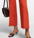 Stella McCartney - High-rise pleated pants