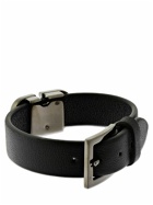VALENTINO GARAVANI - V Logo Leather Belt Bracelet