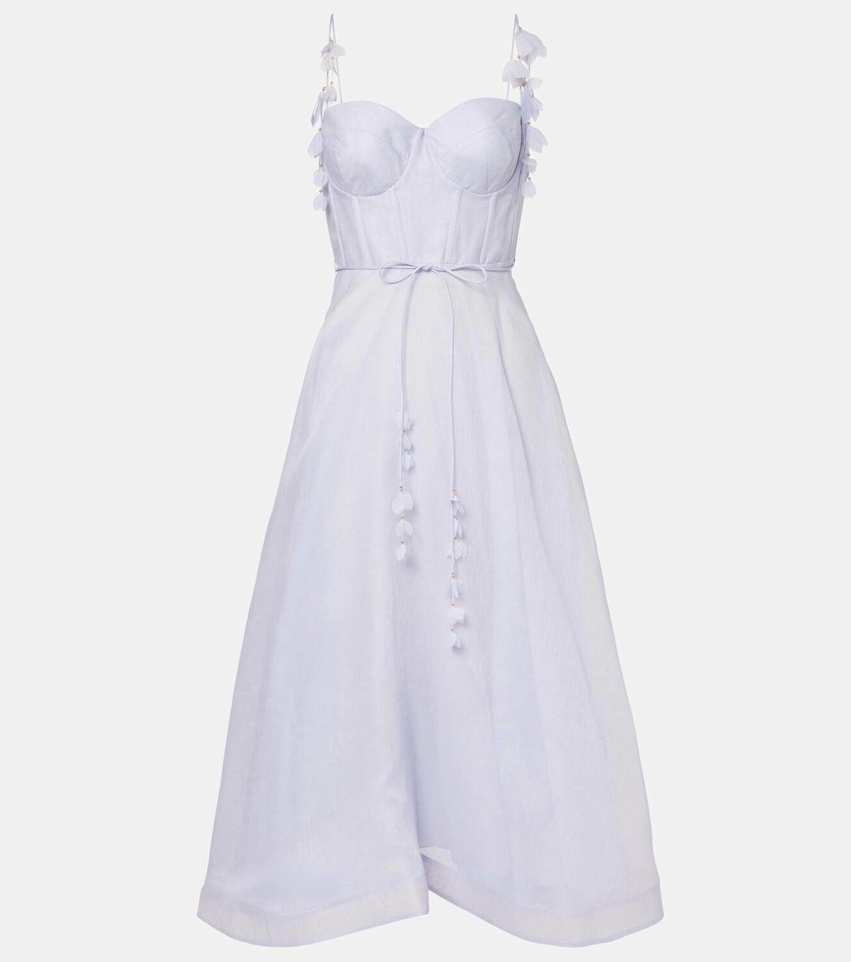Zimmermann Natura linen and silk corset dress Zimmermann