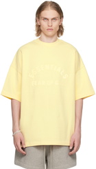 Fear of God ESSENTIALS Yellow Crewneck T-Shirt