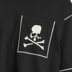 mastermind JAPAN Men's Cross-Stitch T-Shirt in Black