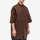 Rick Owens Men's Edfu Shirt in Brown