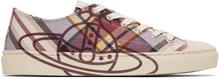 Photo: Vivienne Westwood Purple Plimsoll Low Top 2.0 Sneakers