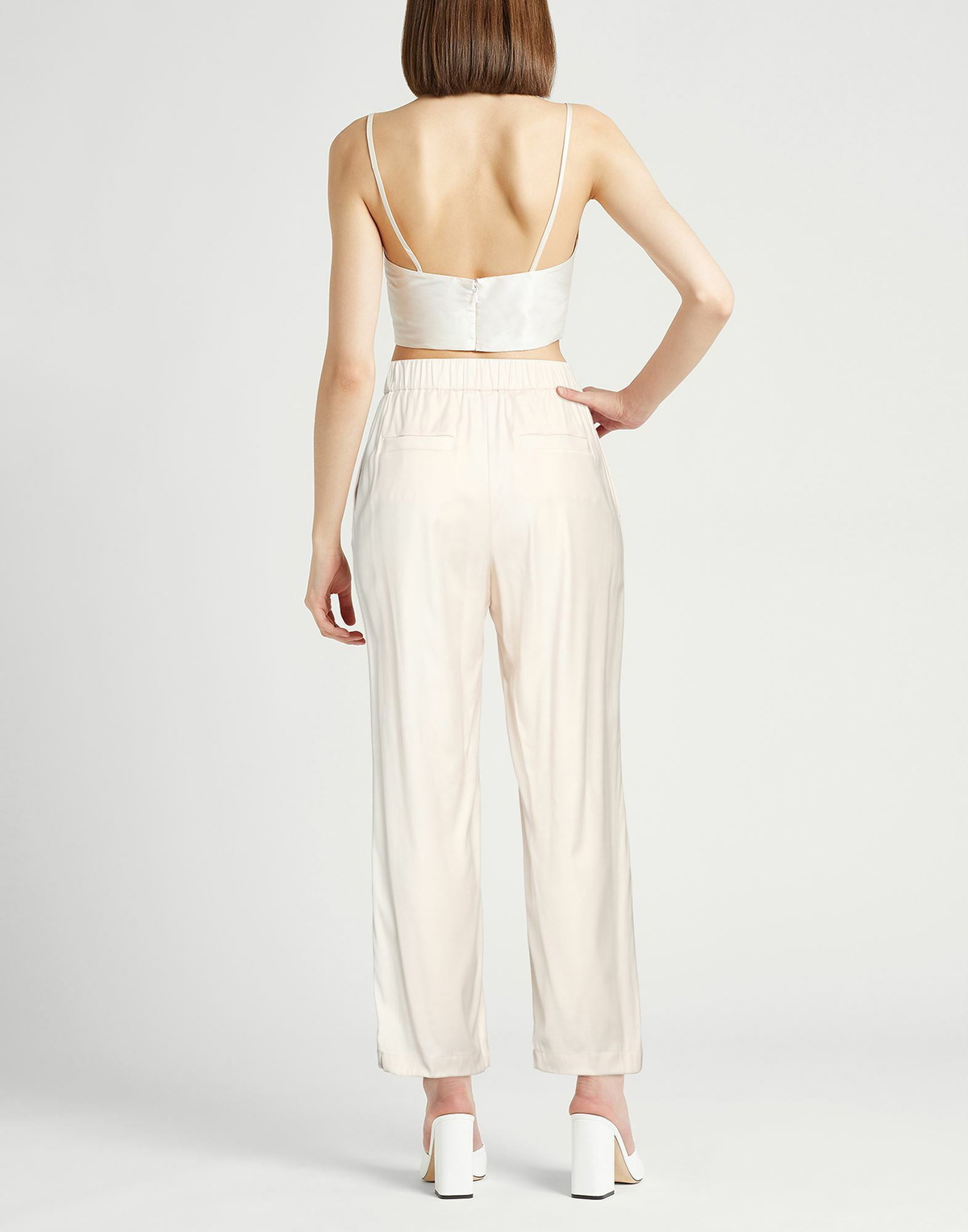 Peserico Womens Pants Ivory