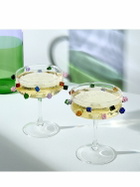 FAZEEK Set Of 2 Jewel Coupes