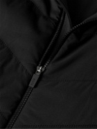 Kjus Golf - Release Quilted Shell and Stretch-Jersey Golf Jacket - Black