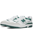 New Balance Men's BB550WT1 Sneakers in White/Green