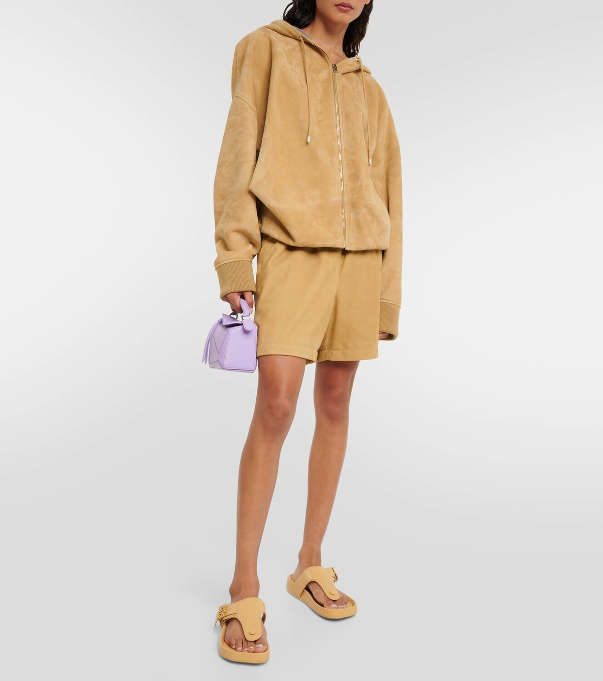 Loewe Ease leather thong sandals