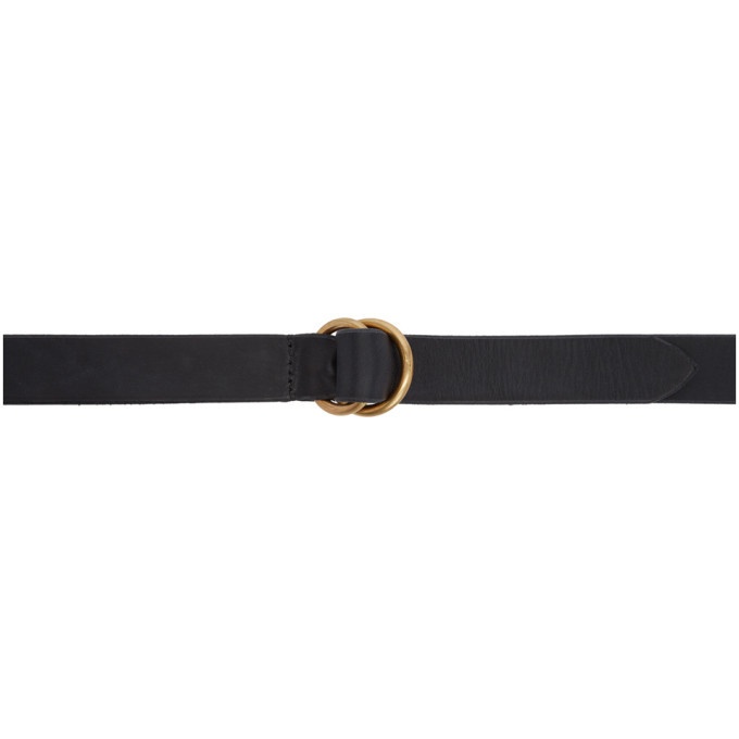 Photo: Maximum Henry Black and Gold Wide Double Ring Belt