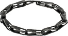 Professor.E Gunmetal Laser Bracelet