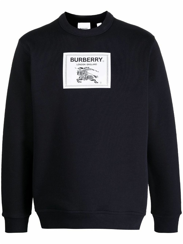 Photo: BURBERRY - Logo Cotton Sweatshirt