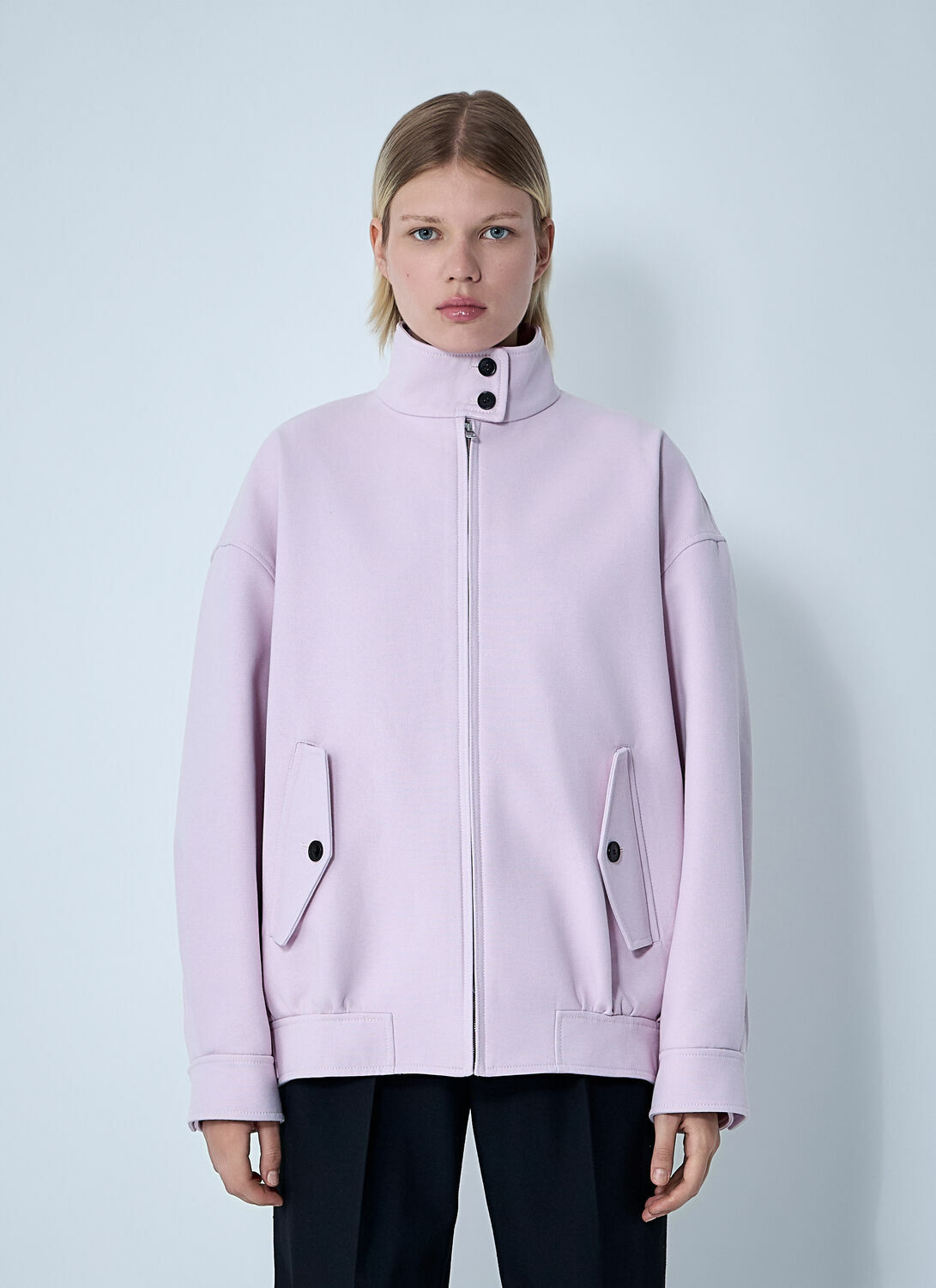 Gucci Cotton Canvas Delavé Bomber Jacket