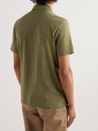 Aspesi - Cotton-Jersey Polo Shirt - Green