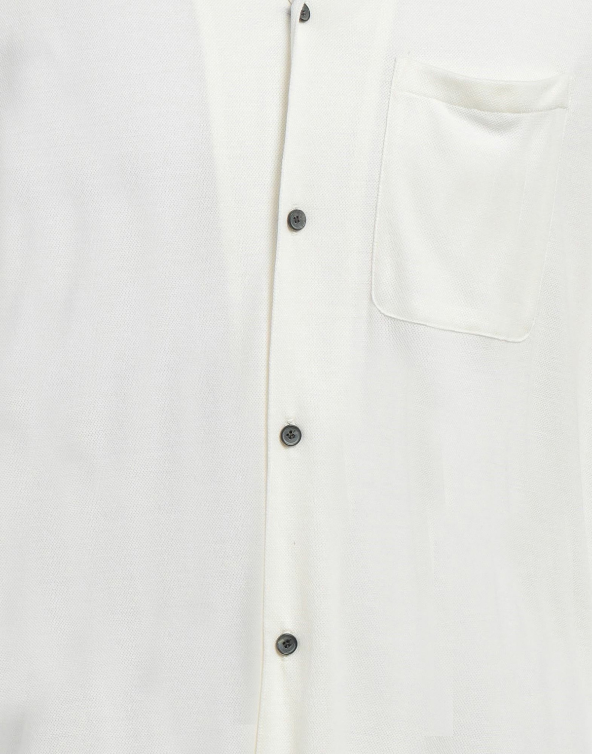 Isaia Mens Shirt Ivory