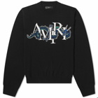 AMIRI Men's CNY Dragon Crew Sweater in Black