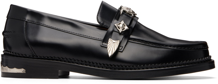 Photo: Toga Virilis Black Metal Loafers
