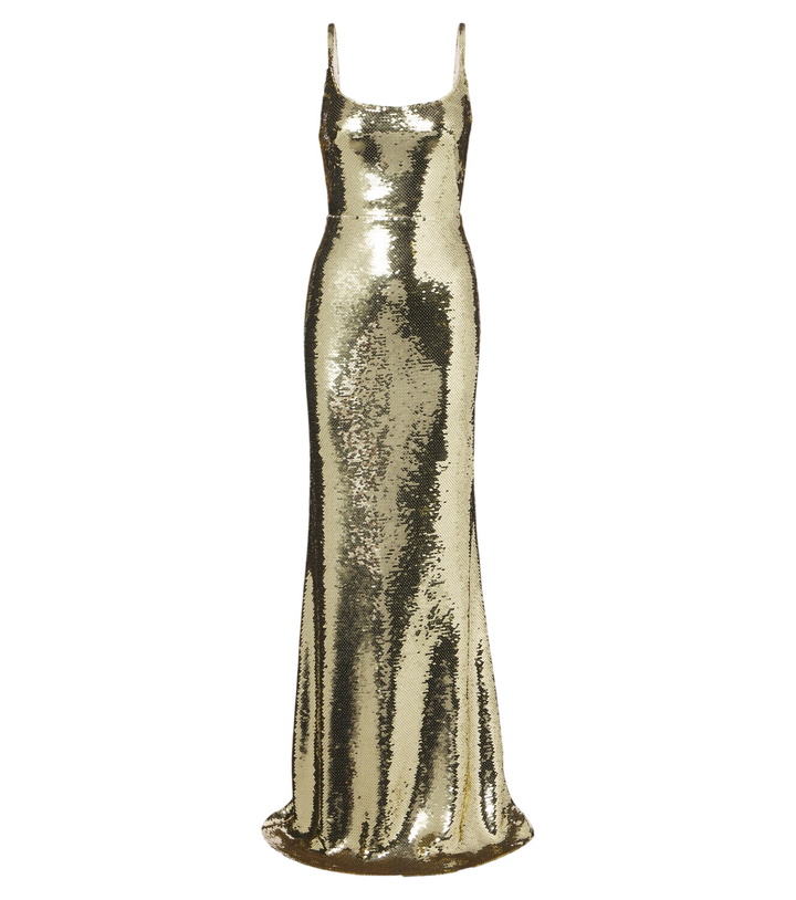 Photo: David Koma Sequined gown