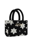 MC2 Saint Barth Soft Wooly Clarine Handbag With Snowflake Jacquard Pattern