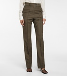 Peter Do - Wool-blend straight pants