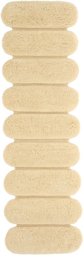 Photo: Mush Studios Beige Ribbed Runner Rug