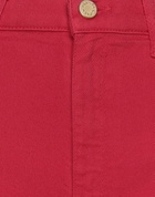 Manila Grace Womens Jeans in Red