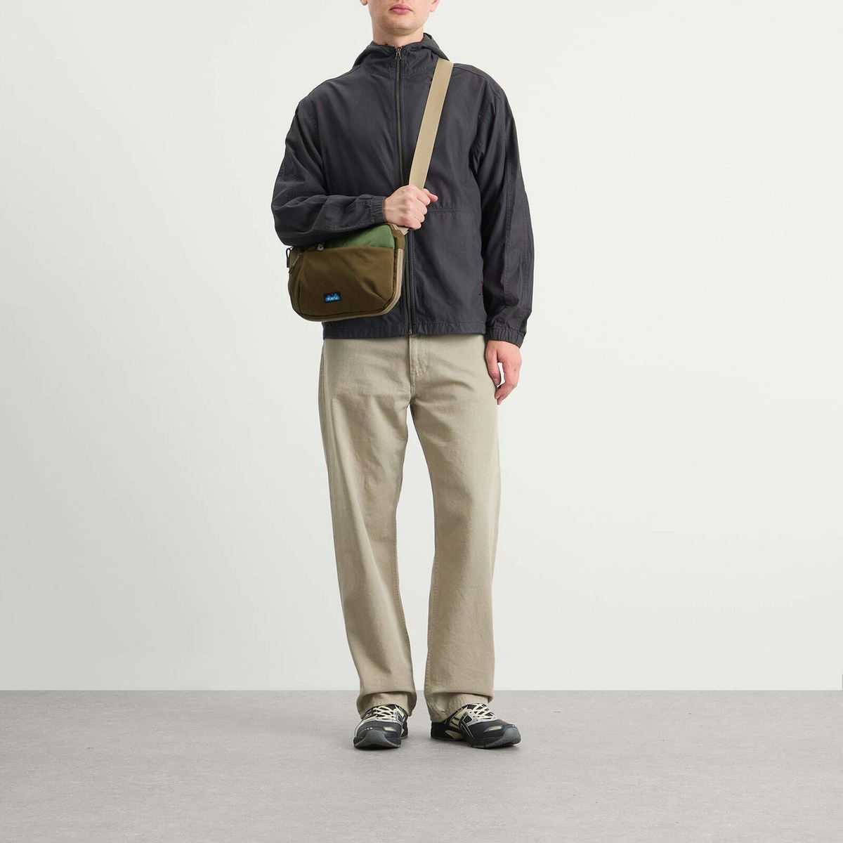 KAVU Men's Roam Sling Pack in Ground Cover 