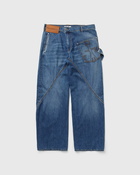 Jw Anderson Twisted Workwear Jeans Blue - Mens - Jeans