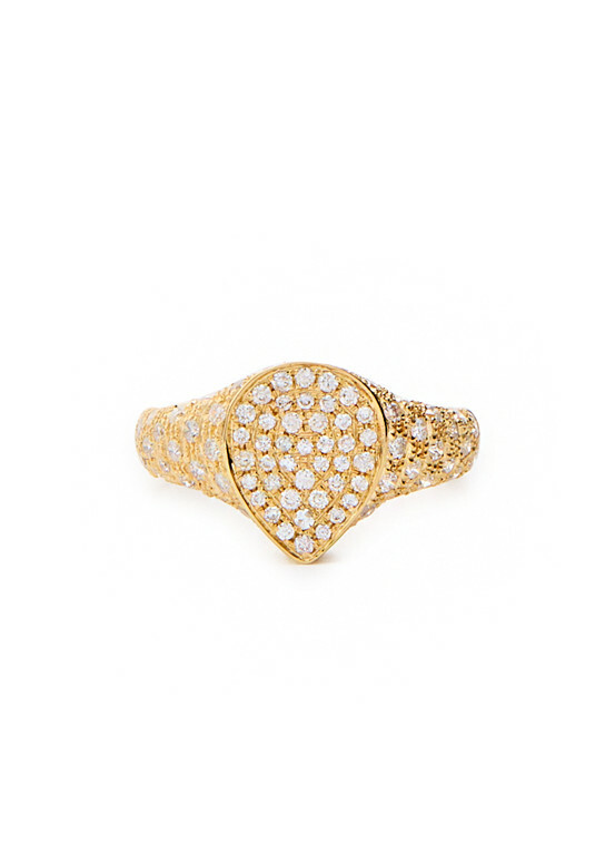 Photo: Yvonne Leon Mini Poire 9kt Gold Ring