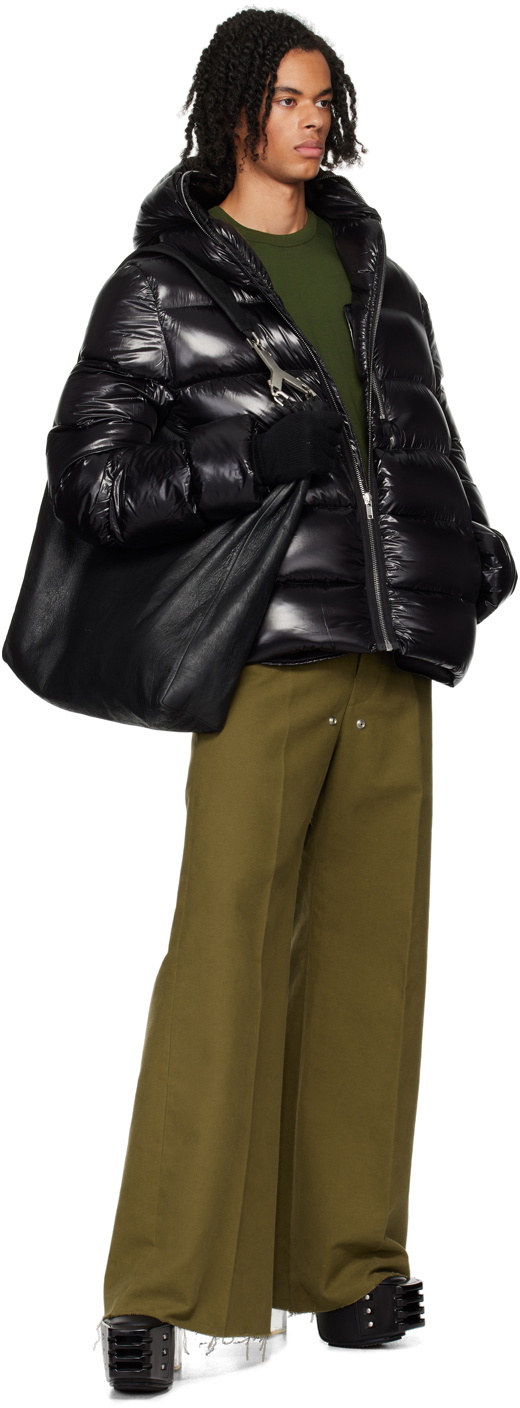 Rick Owens Black Porterville Sealed Down Jacket Rick Owens