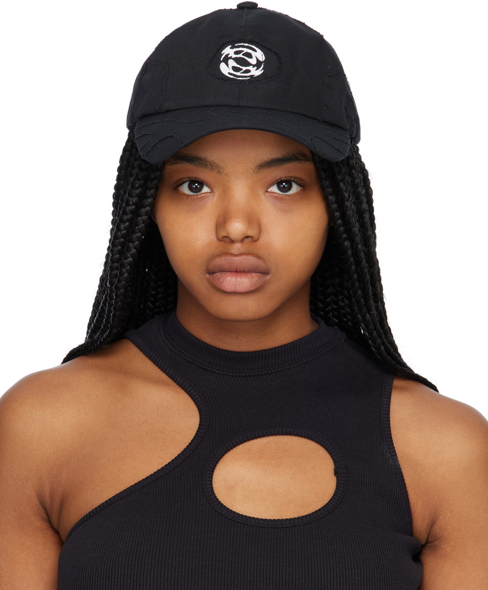 Siem Rombaut Rombaut SSENSE Exclusive Black Boccaccio Cap Rombaut